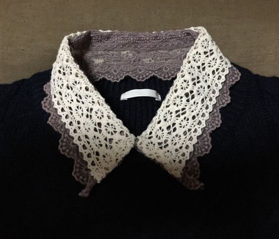 つけ襟 ハンドメイド イメージ
